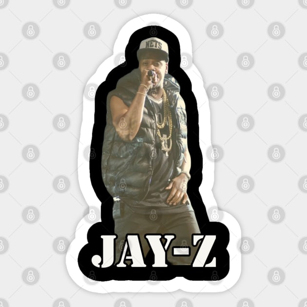 Retro Jay-Z Sticker by Tiru Store 